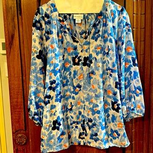 Floral colorful blouse